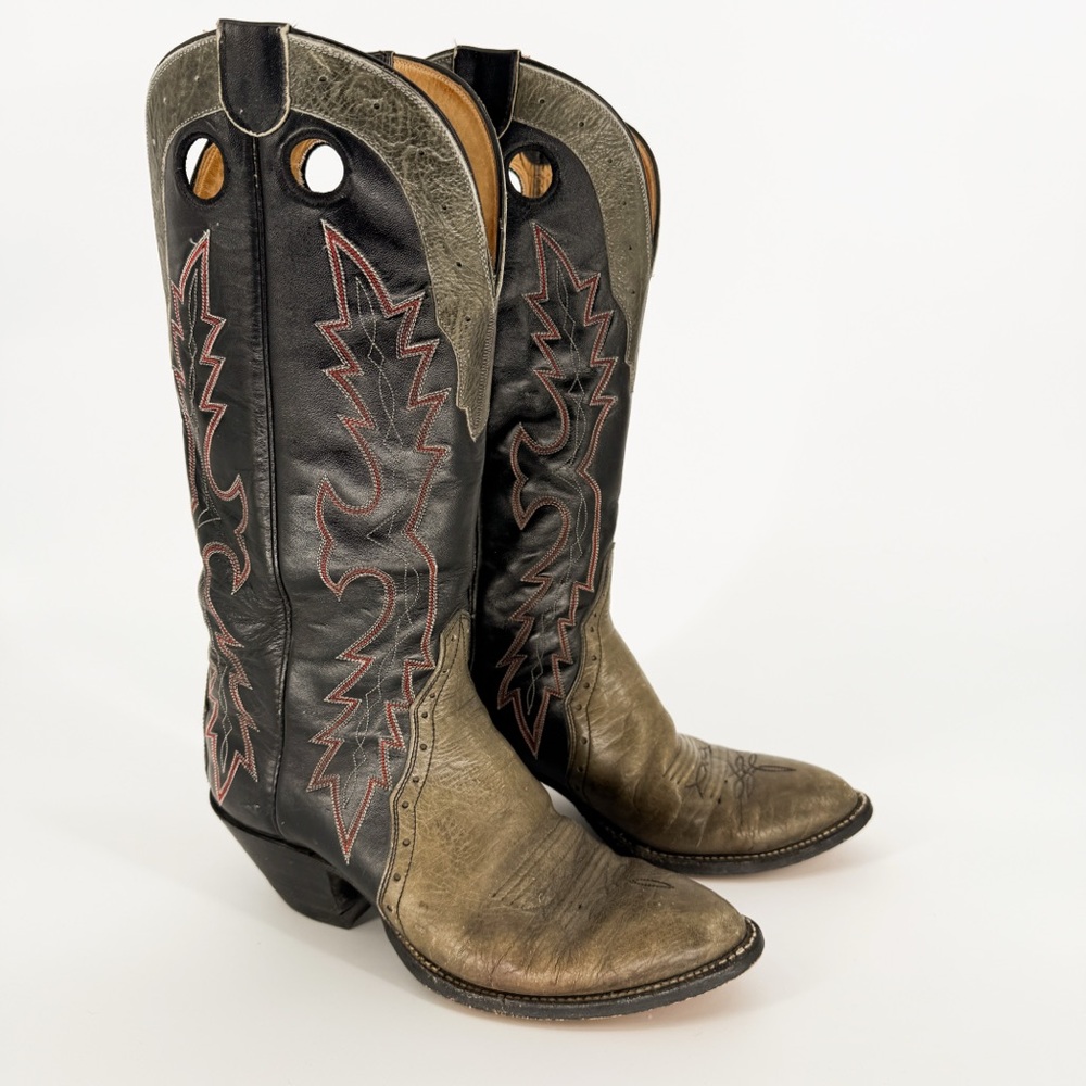 Hondo Mens Cowboy Boots Size 9 D